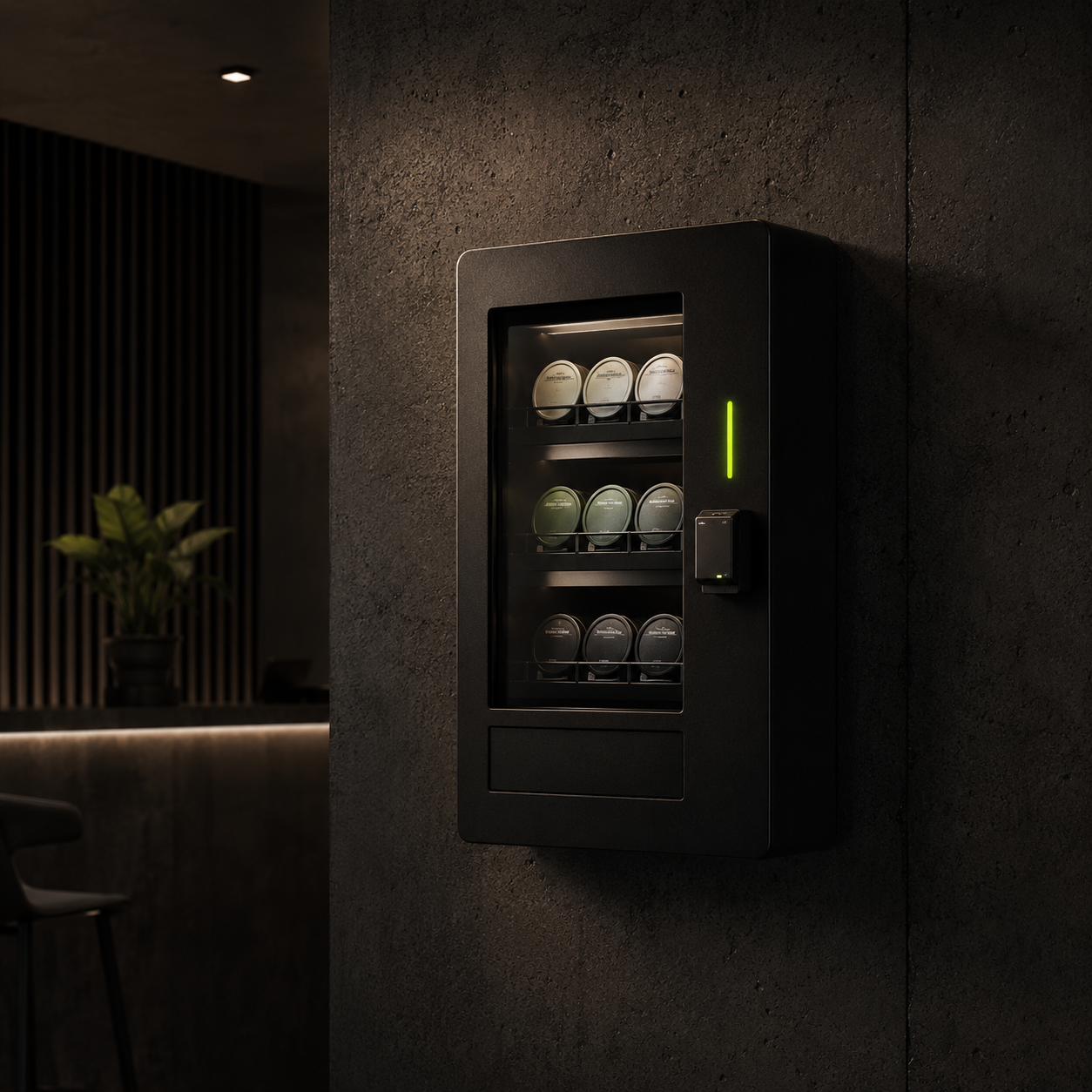 Snusautomat för företag och arbetsplatser